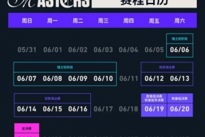 伦敦大师赛赛程赛制：6月6日打响；一号种子EDG直接晋级八强